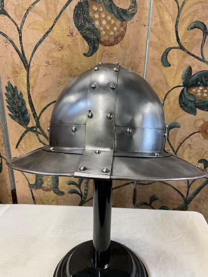 New, medieval adult, metal helmet