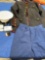Clothing. Hat, belt, buckle, jacket 42R, pant 36L. 5 pieces