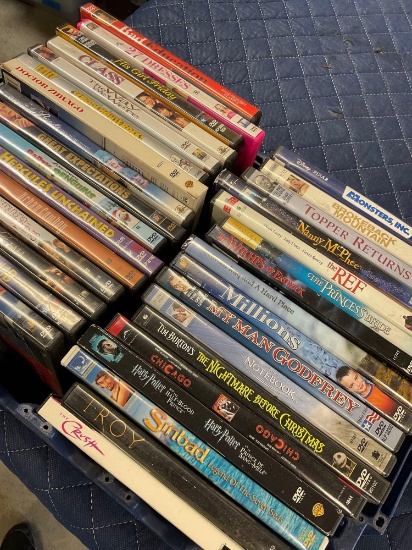 Assorted DVDS. 32 pieces