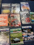 Corvette magazines. 10 pieces