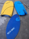Assorted Wave boards. 3 pieces