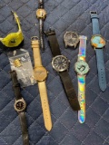 Assorted watches 7 watches.