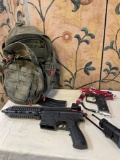 Paintball parts/ accessories & back pack