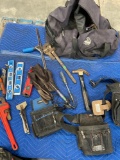 Tenacious bag and assorted tools