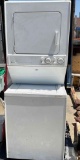 Electric Maytag washer/ dryer combo, 120V, 60Hz, model LSG7806AAE.