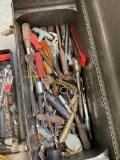 Craftsman Metal tools box with assorted tools