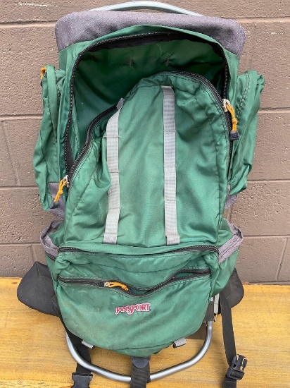 Jansport external frame backpack