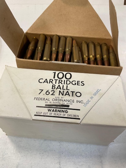 200 rounds - Ball 7.62 NATO ammo