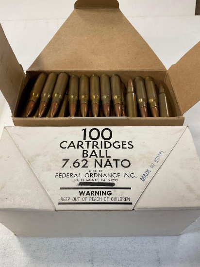 200 rounds - Ball 7.62 NATO ammo