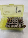 35 rounds - .38 Cal Spec ammo