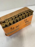 39 rounds - .30 Cal ammo