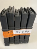 Thermold AR 15/M-16 30-Round 5.56 magazines. 5 pieces