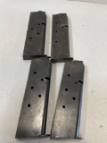 1911 .45 ACP magazines. 4 pieces