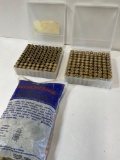 .41 Cal Brass shell casings, for reloading 296 pieces, mixed cases included