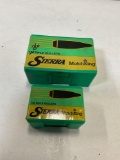 Sierra rifle bullets 6.5 mm & 22 cal, for reloading only 186 pieces