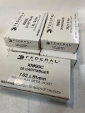 100 rounds - Federal XM80C 7.62 x 51 mm ammo