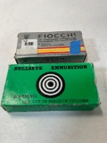 100 rounds - Fiocchi & Bullseye 9 mm ammo