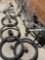 Assorted bike parts. Frames & wheels. 7 pieces
