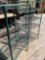 Metro Coated Storage Racks 3 and 5 tier racks,  2 total