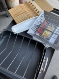 Assorted grilling/ baking items and board