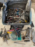 Rolling bag and assorted tools