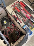 Husky tool bag and assorted tools