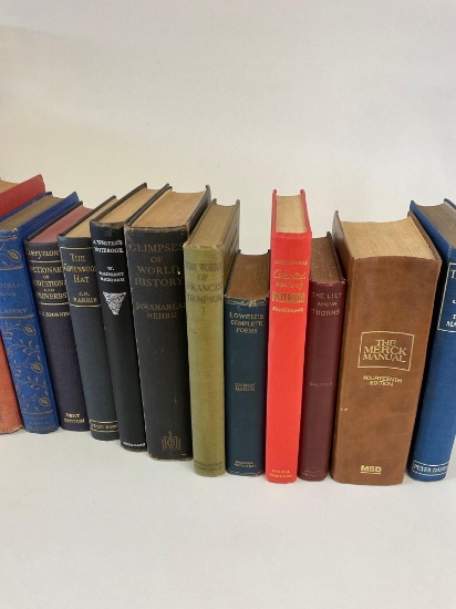 Vintage. Assorted books. 12 pieces