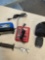 Assorted items. Kobalt battery charger, Skil battery charger, Skil battery with bag, Kobalt tool