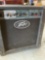 Peavey Max 126 bass amplifier. Turned on