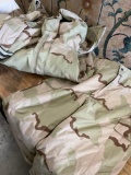 Military Camo, 2 medium long jackets 2) medium long pants. 4 pieces