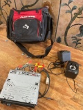 Husky bag, Sony car radio & Dart Frog speakers