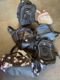Assorted backpacks/ bags. 6 pieces