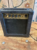 Guitar amplifier GA10, turned on