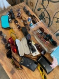 Assorted glasses & cases. 30 pieces