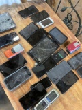Assorted cell phones, tablet , GPS. 22 pieces