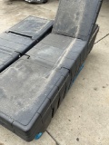 Black, truck bed box, one side will not open. 14