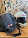 Simpson bag & 7 3/4 motorcycle helmet