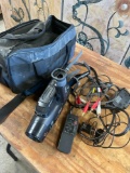 Sony Video 8 Handycam with bag, battery, charger,remote,cables