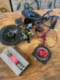 2) Kicker speakers 1) XPlore 1) power inverter. 4 pieces