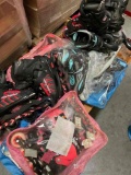 Assorted sizes and colors, roller blades,