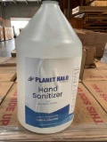 Planet Halo Hand Sanitizer, 1 Gallon Bottles, 80% Alcohol, 6 boxes 2ea.