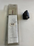 O.A.L. Reloading Gauge Open box ( do not know if it's missing parts) & gunlock