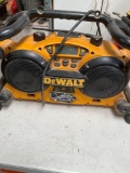 Dewalt DC011 work site radio/ charger . WORKS