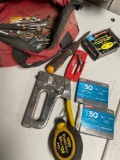 Milwaukee bag and assorted tools