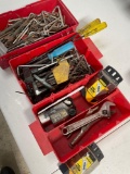 3 boxes and assorted tools