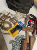 Bag and assorted tools