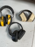 Gun Mufler, AO Safety, 3M headphones. 3 pieces