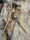 Assorted gardening tools. 12 pieces