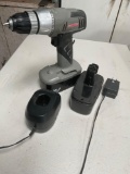 Craftsman drill driver WORKS, charger station & 2 battery ( batteries not holding the charge).