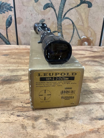 Redfield 2x - 7x mm scope, comes in Leupold box